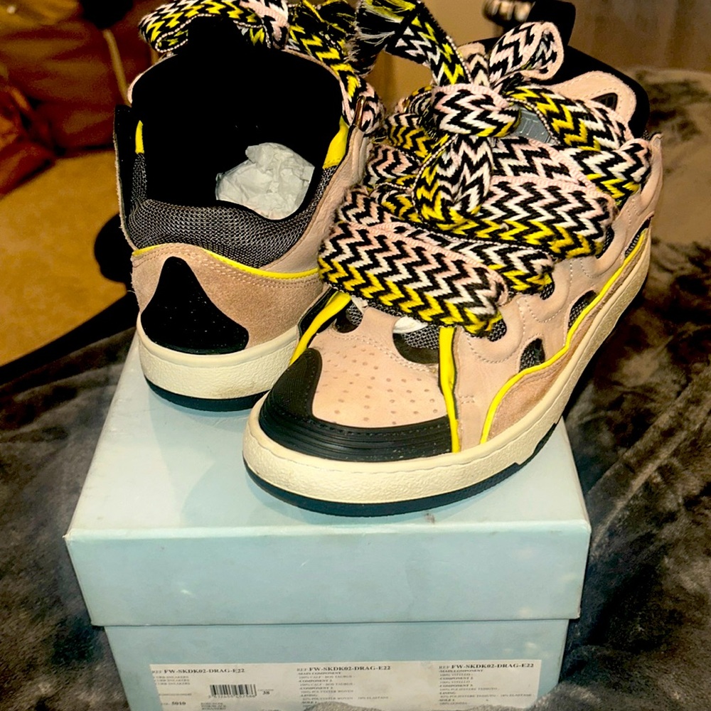 Lavin Curbs Sneaker Pink/Black/ yellow